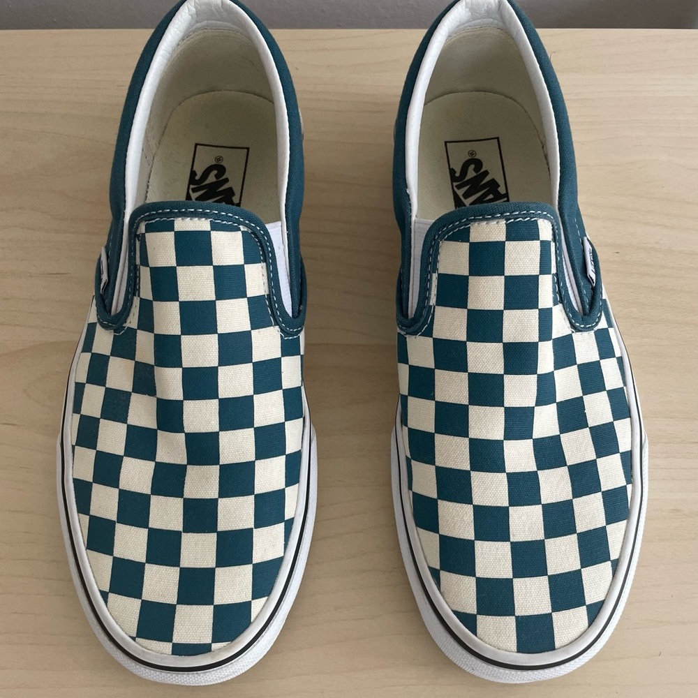 Vans Classic Slip-On Checkerboard Shoe